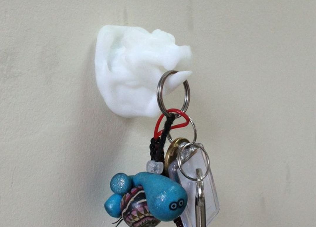 Don't be scared, it's just your car keys