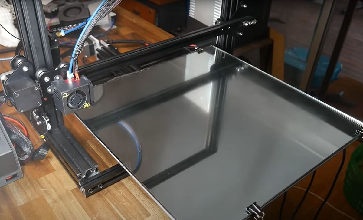 You can have a 400 x 400 mm build space with this kit