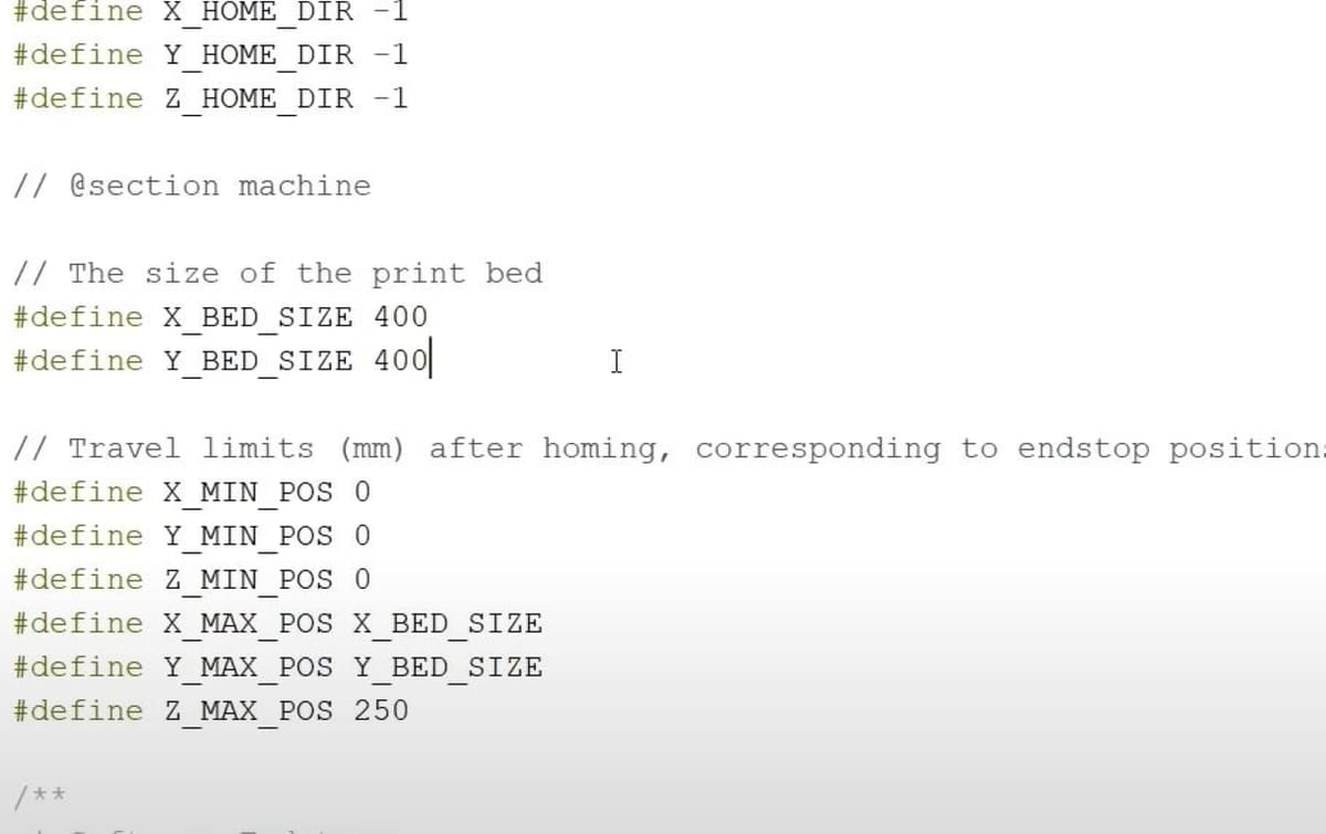 Make sure to change your firmware X and Y-axis limits to 400 mm