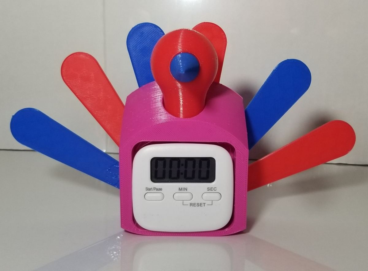 You'll be sure to take the turkey out of the oven at the right time