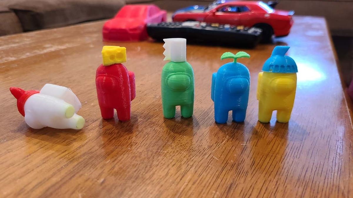 Mix and match with filaments for a colorful crew!