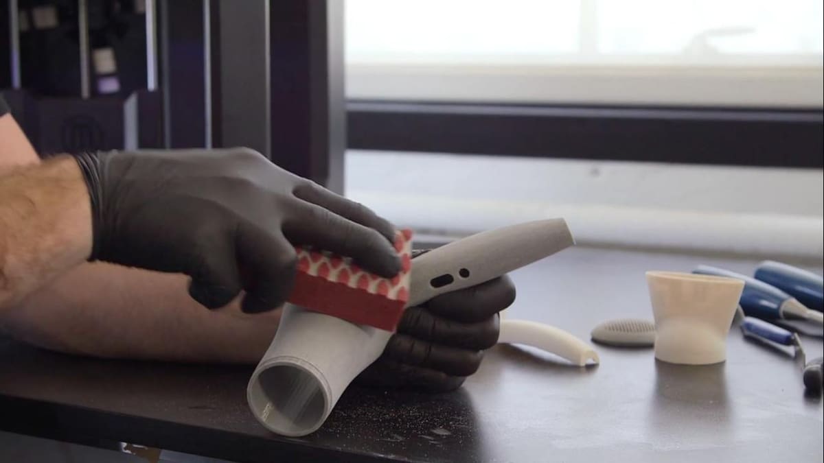 Sanding can eliminate any undesirable protrusions in your print