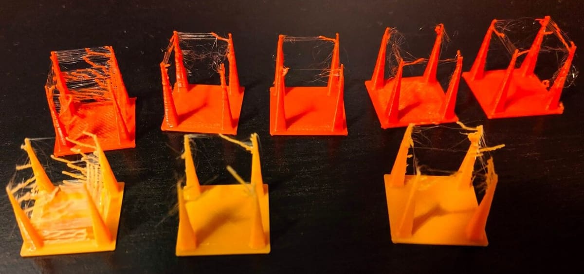 A retraction test allows you to hone your settings to eliminate stringing