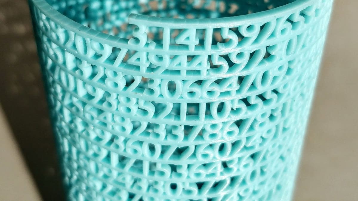 You'll have hundreds of digits memorized before you can say 
