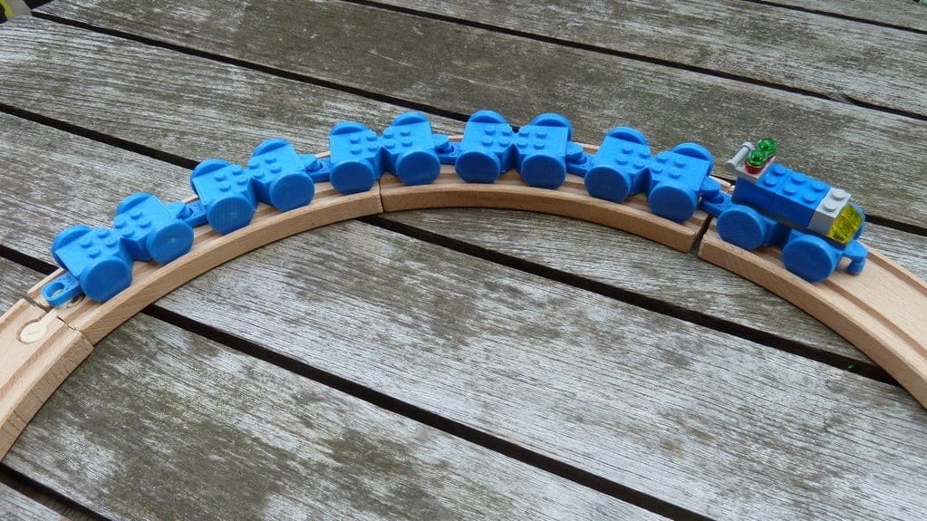 Let's build a moving Lego city