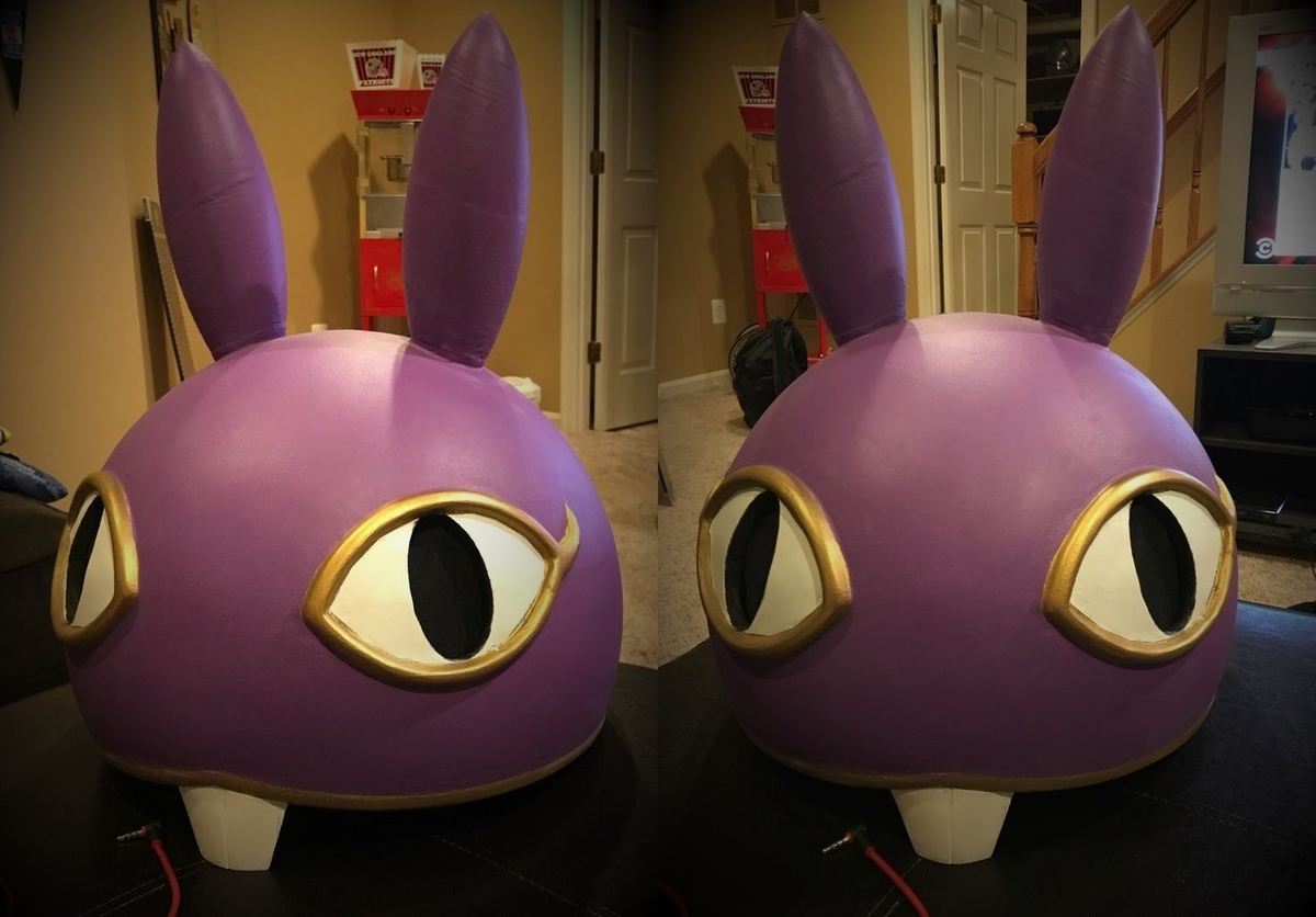 Incredible cosplay, but not one to wear for too long!