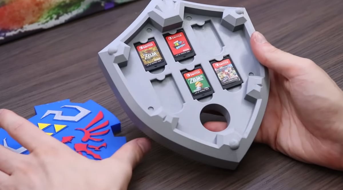 Hylian Shield Switch Stand - Skyward Sword