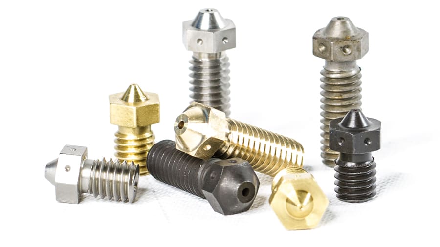 The nozzle length is usually defined by the type and size of the heater block