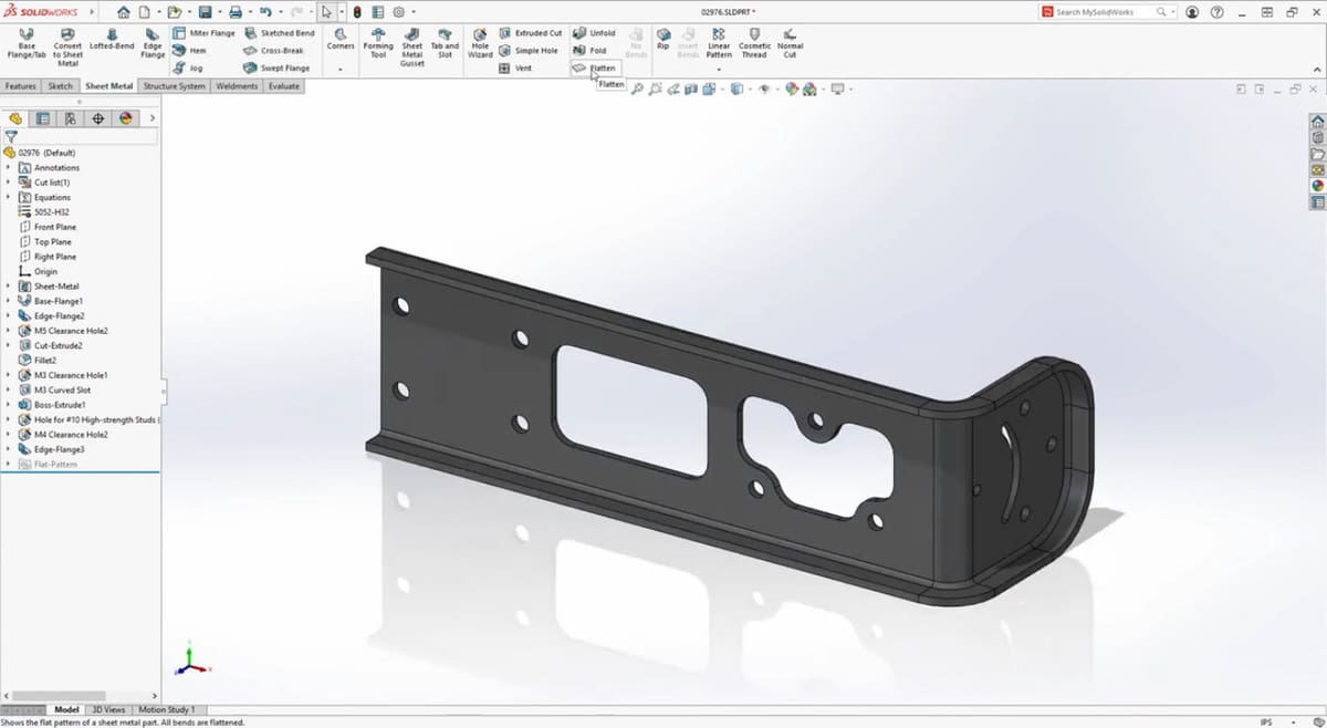 Flanges are useful to increase the life of a sheet