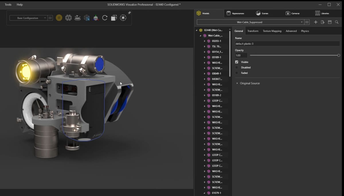 Rendering is very realistic