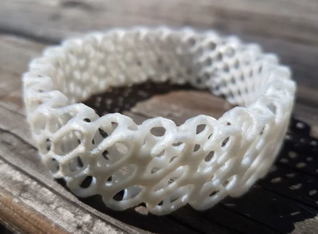 A unique bangle inspired by protozoahttps://en.wikipedia.org/wiki/Radiolaria