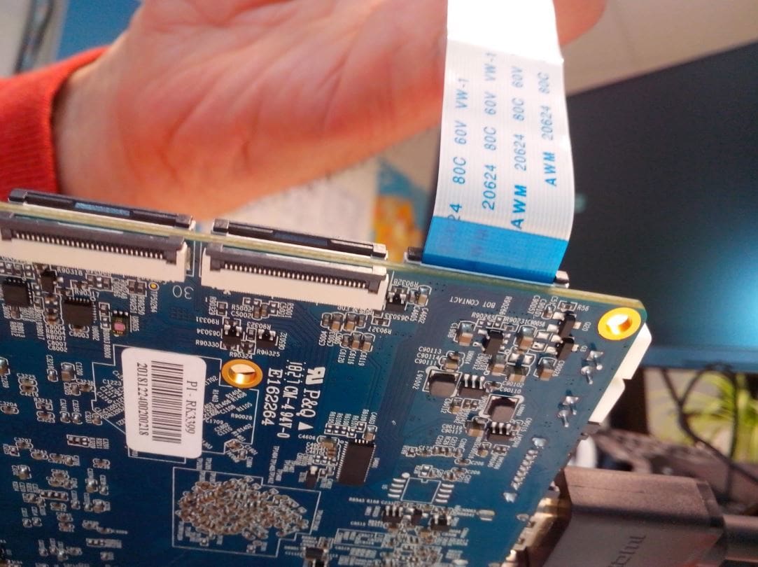 The OrangePi RK3399 is loaded with ports