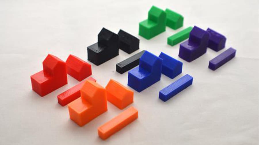 Keep your classic Catan board complete or add custom colors to your game!