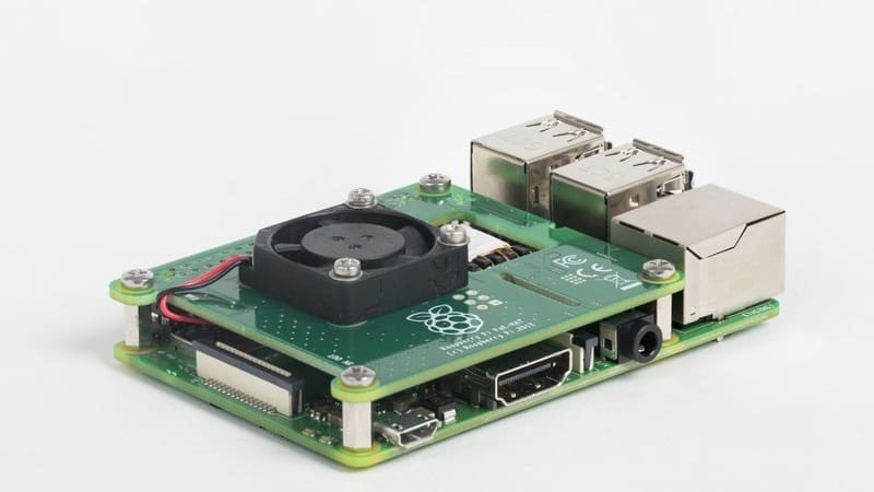 The official Raspberry Pi PoE Hat