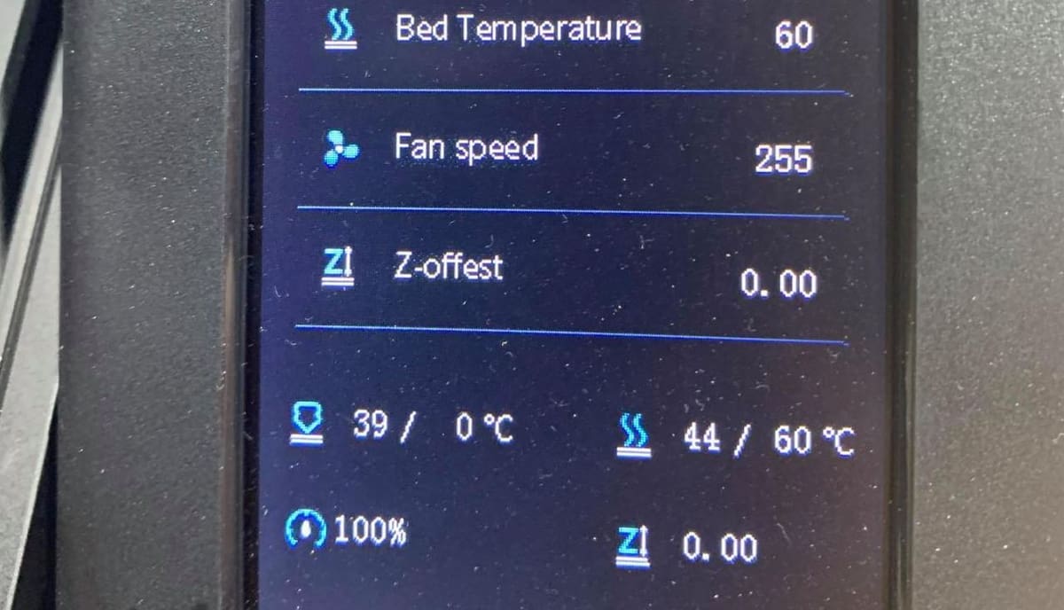 Z offset can be adjusted on the Ender 3 V2's user interface