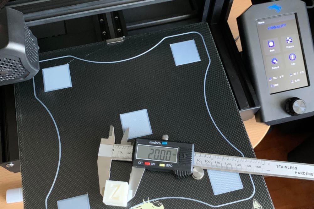 You should print some calibration prints and check the first layer to see if your Z offset works