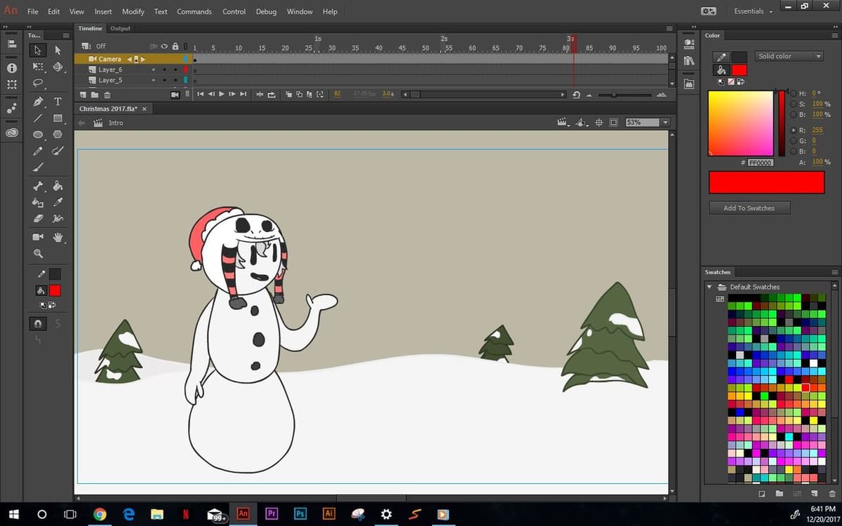 Animate is a popular tool for online interactive animations