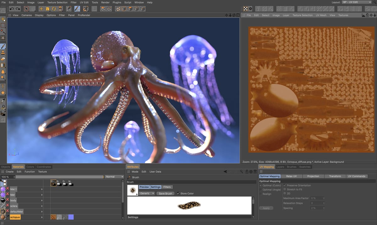 As the title implies, Cinema 4D is often used in films and TV