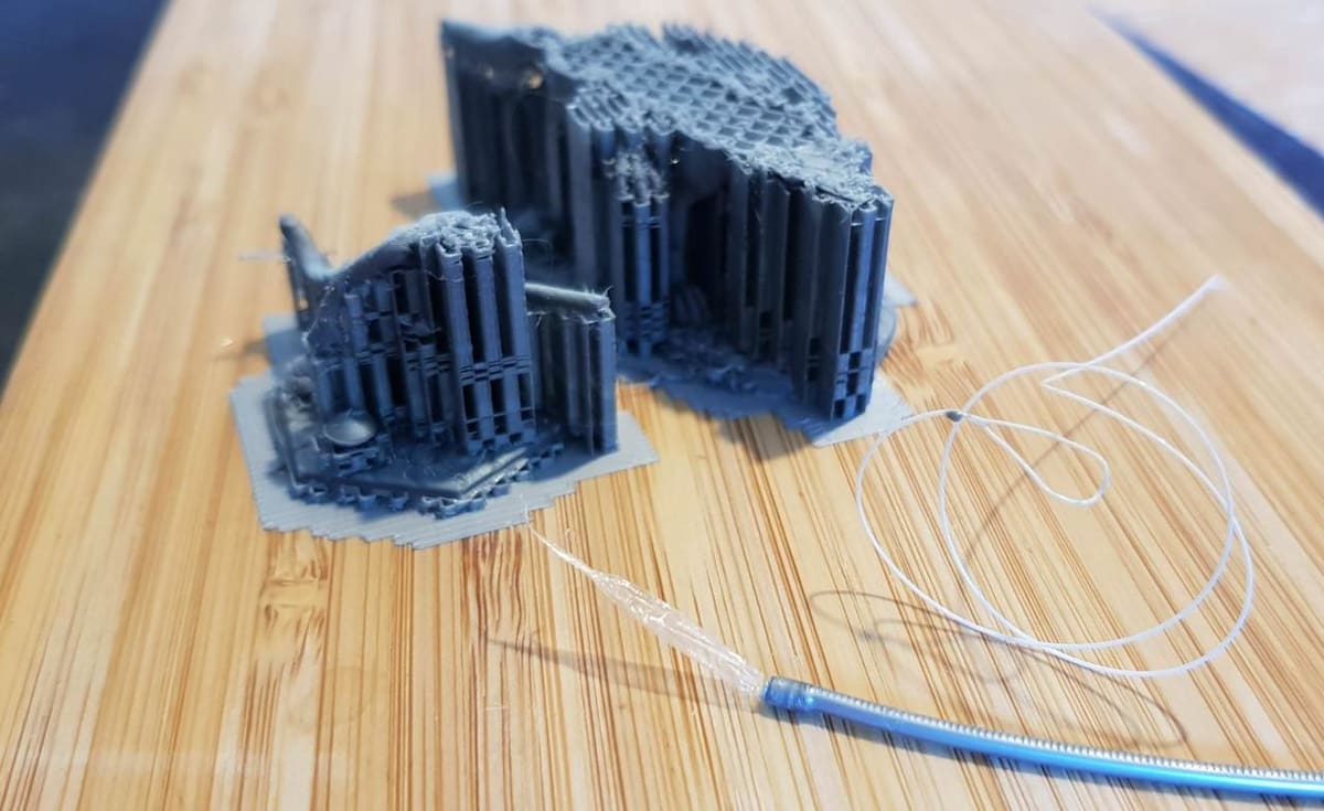 Heat creep can be seen as an air bubble on the end of your filament
