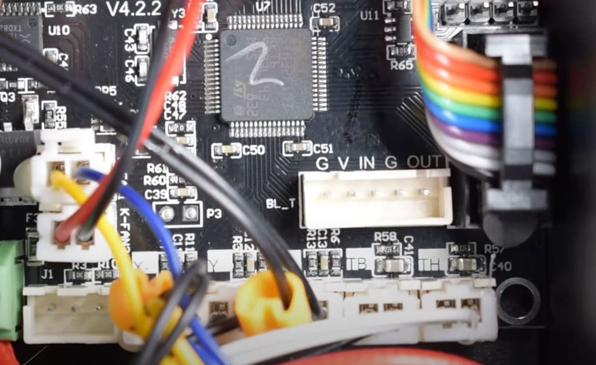 The V4.2.X boards have a 5-pin port for a BLTouch sensor