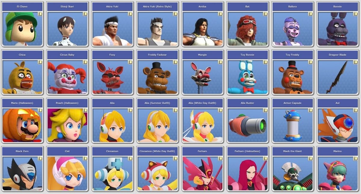 This site has a lot of good anime characters from mobile games