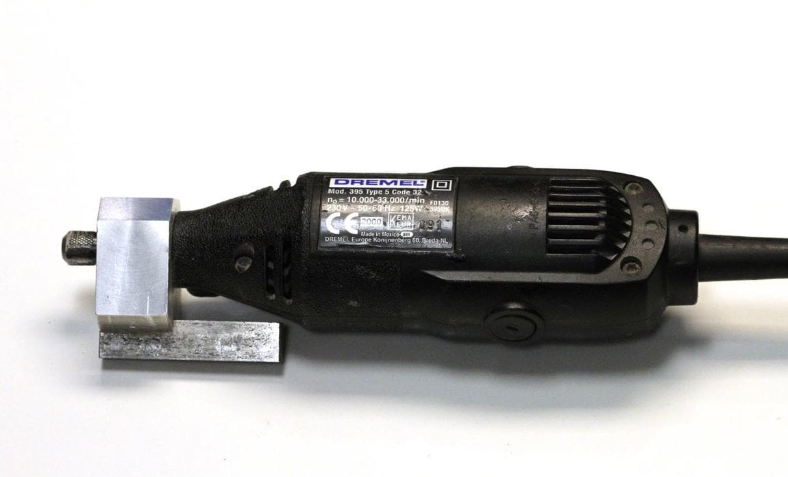 A Dremel motor is a common component of lathes