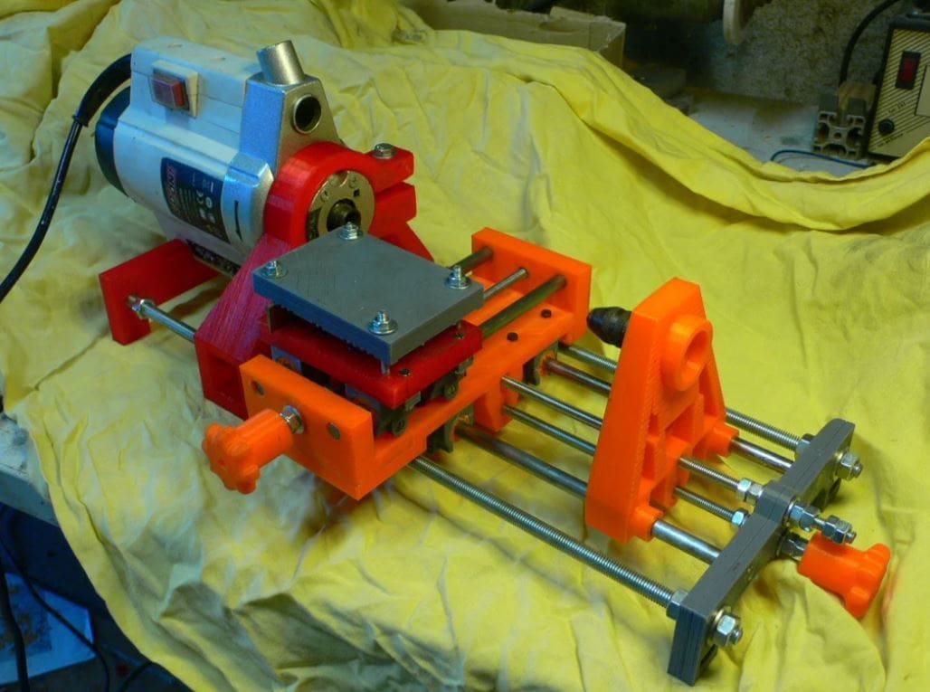 This lathe is meant for small part work