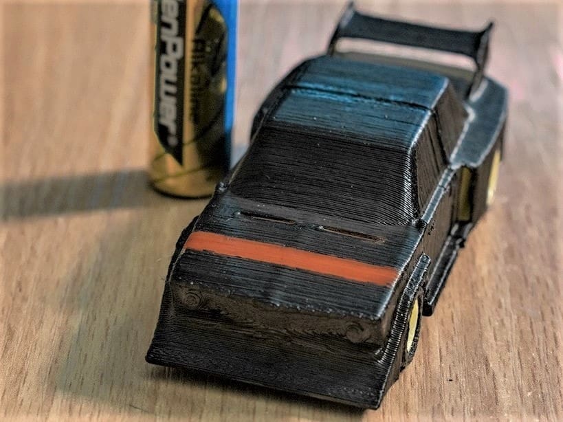 This car models a BMW race car