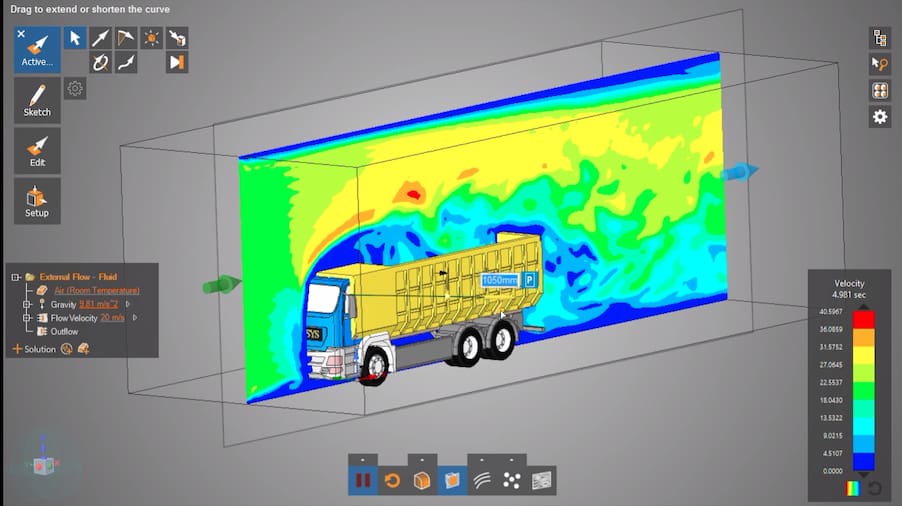 Ansys is one of the very first CAE solutions, with HyperWorks as its main product