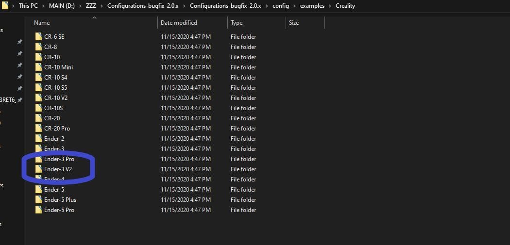 You'll have to dig to find the right folders