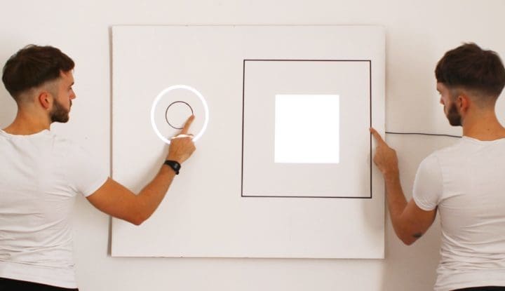 Touch can trigger sound, light, or data