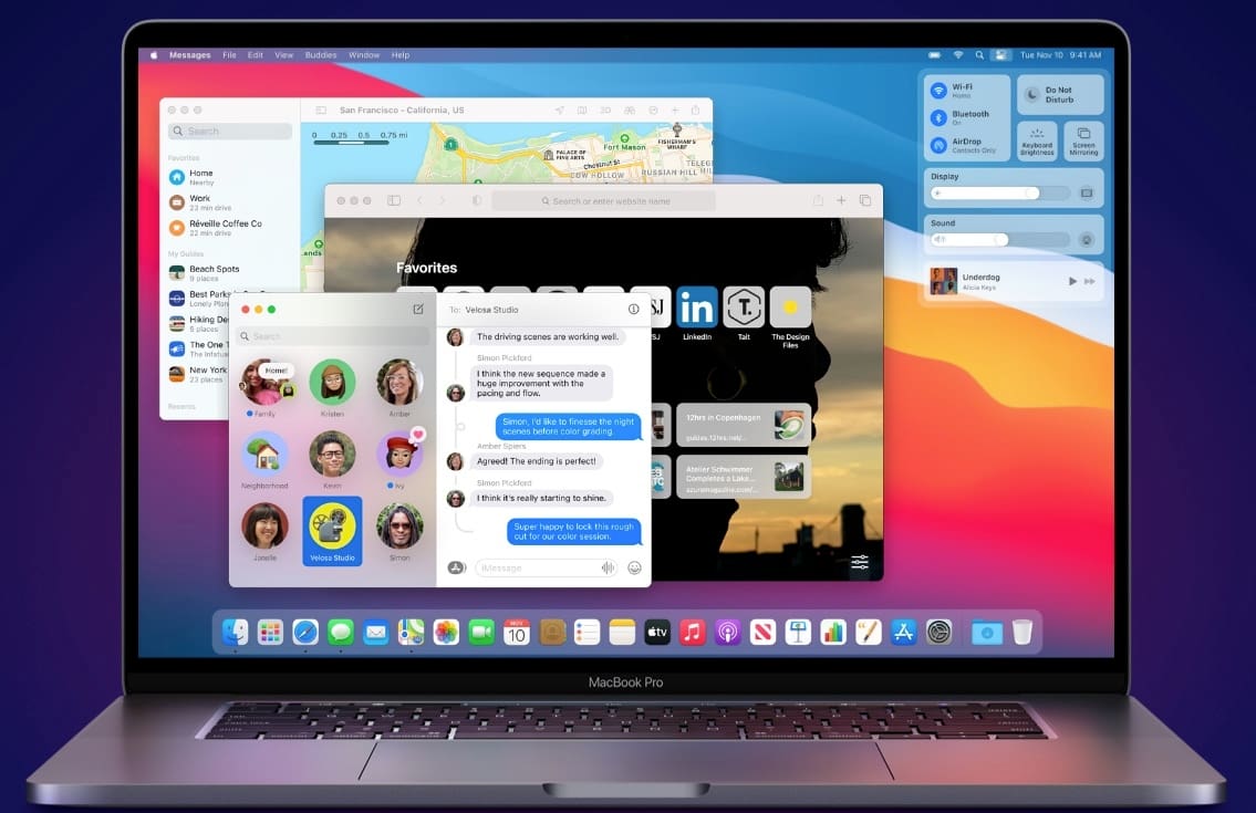 Apple's latest version of MacOS, Big Sur