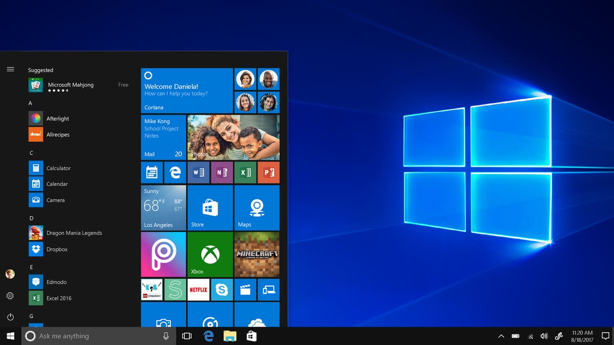 You'll need Windows 10 to run SolidWorks 2021