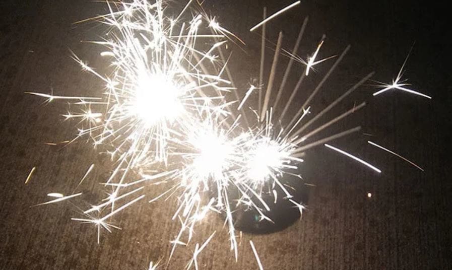 This model can hold up to 27 sparklers