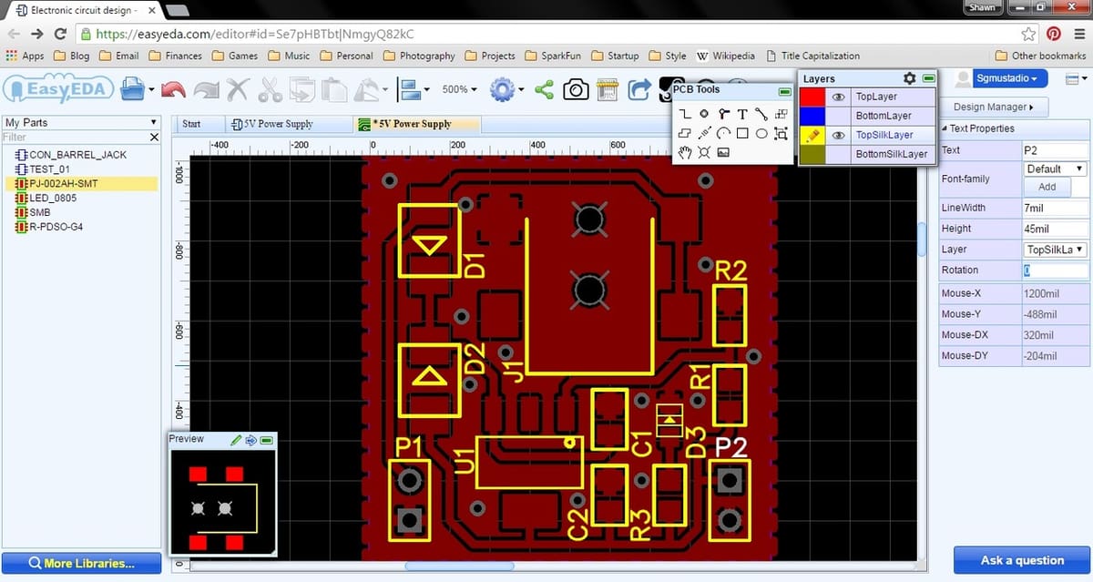 easyCAD is an online tool with over 1 million registered users