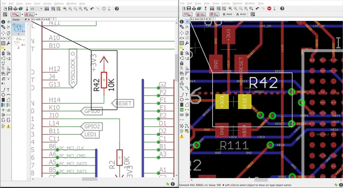 EAGLE has good functionality but requires Fusion subscription