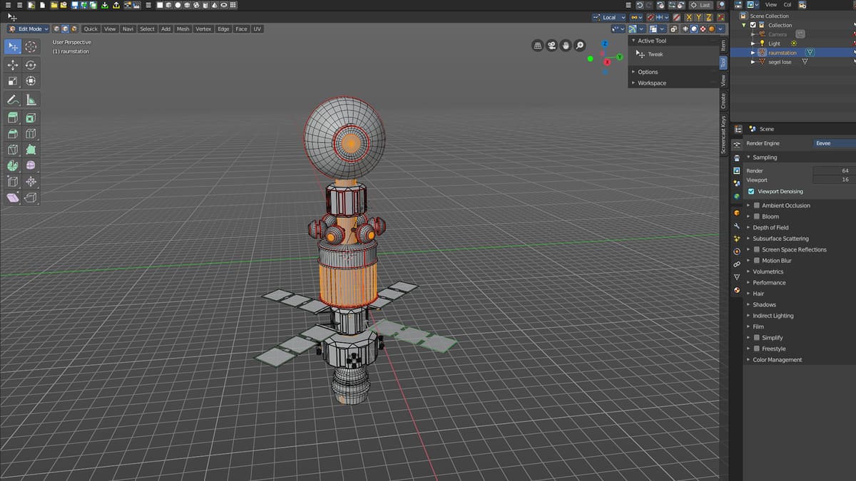 Photo de Conception 3D : meilleur logiciel 3D gratuit: Bforartists