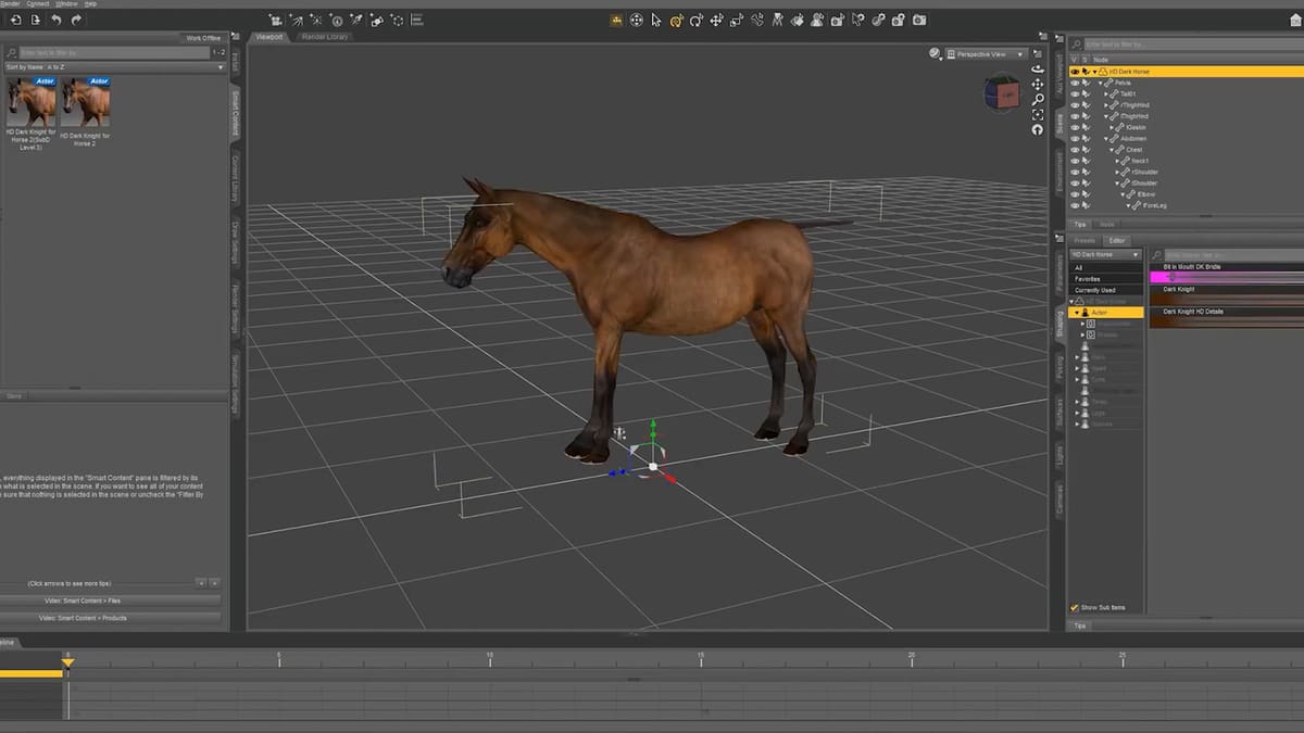 Photo de Conception 3D : meilleur logiciel 3D gratuit: Daz Studio