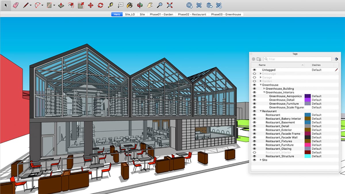 Photo de Conception 3D : meilleur logiciel 3D gratuit: SketchUp