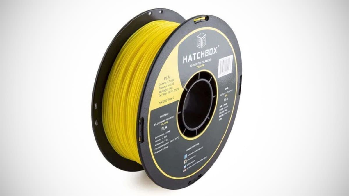 Imagen de Las mejores marcas de filamentos PLA : Hatchbox PLA