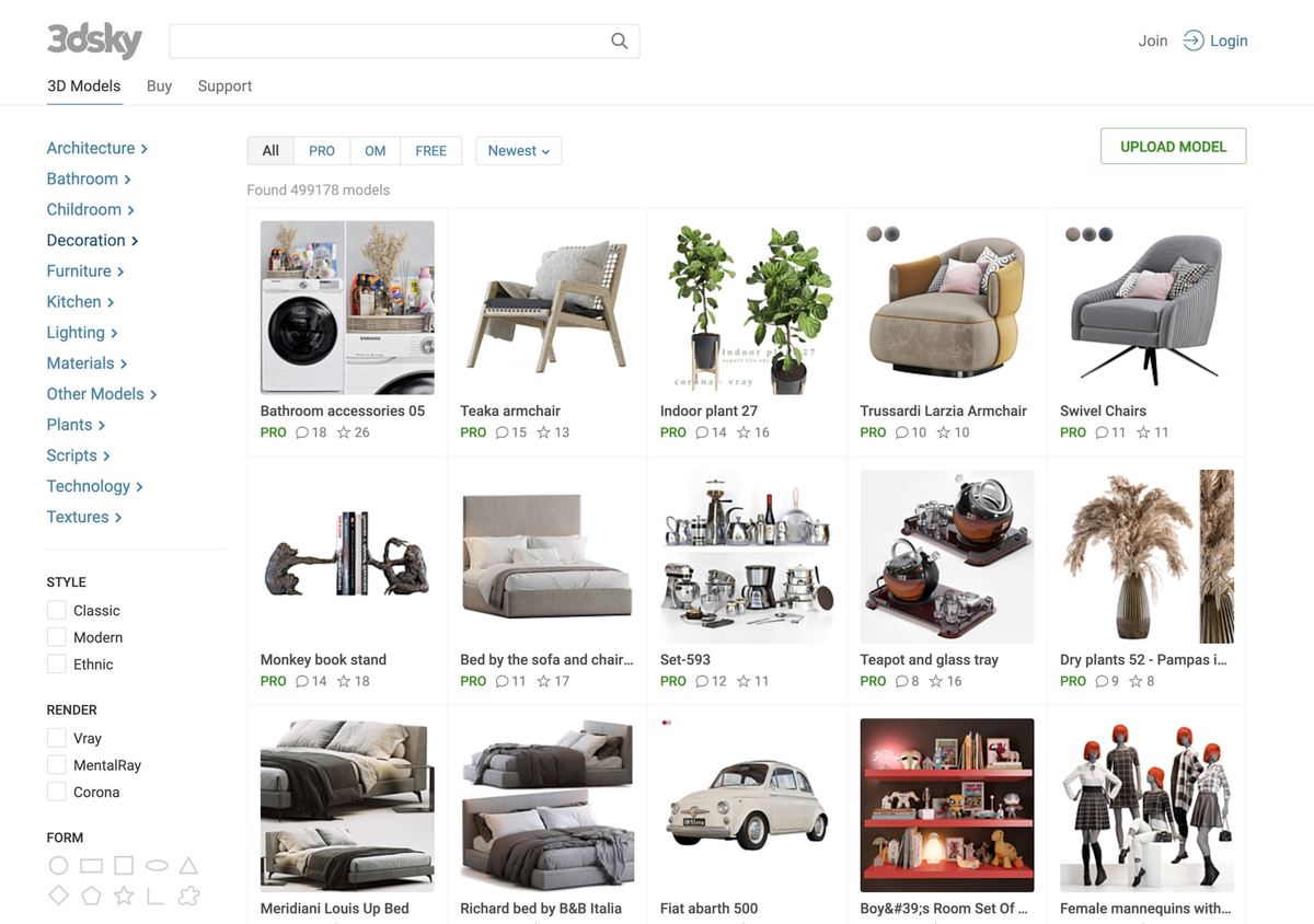 Photo de Modèle 3D gratuit / Objet 3D gratuit: 3dsky