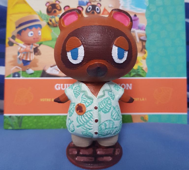 3D print Toom Nook, he may not look happy but he sure looks dapper
