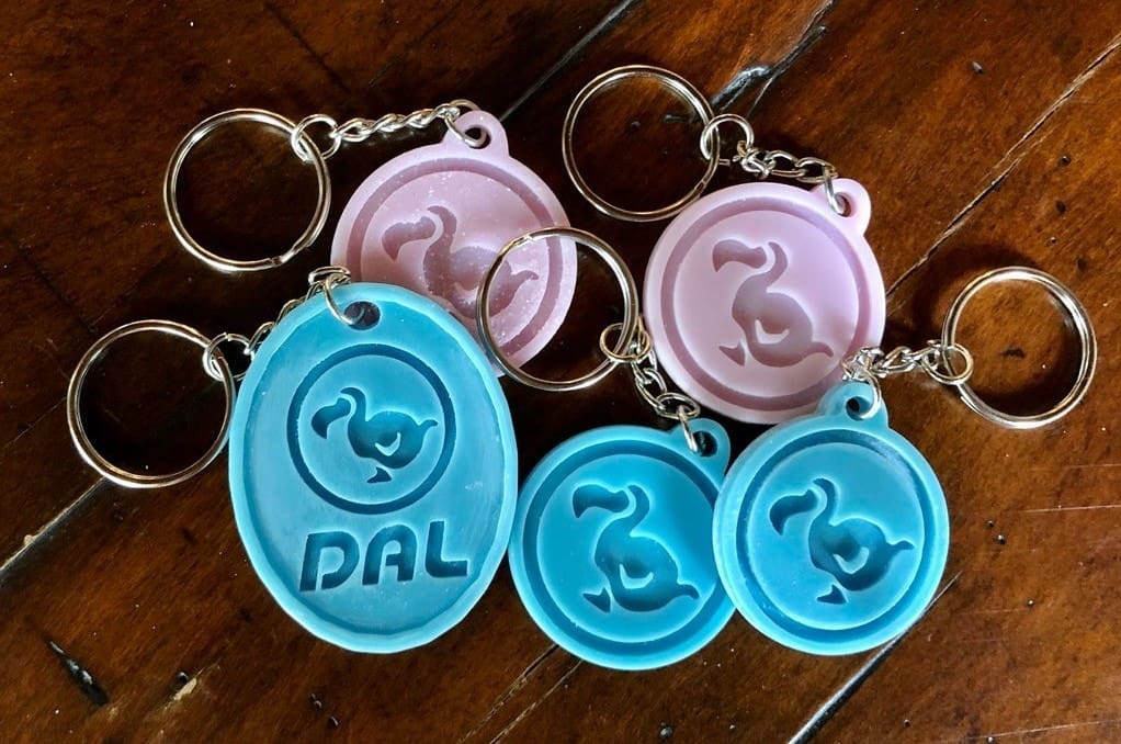 Never lose your keys when you travel with these Dodo Airlines keychains