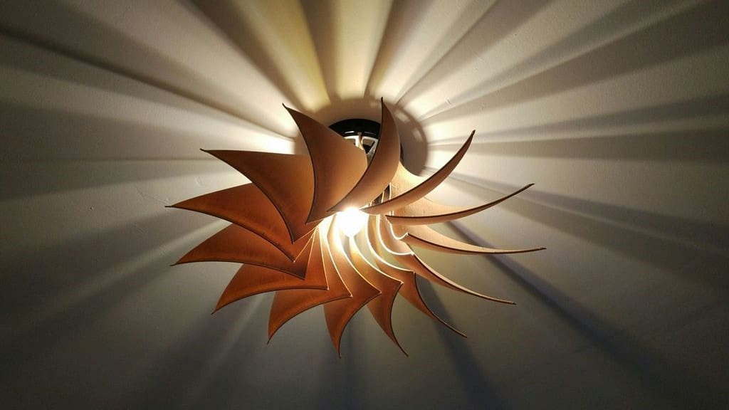 This turbine spins light!