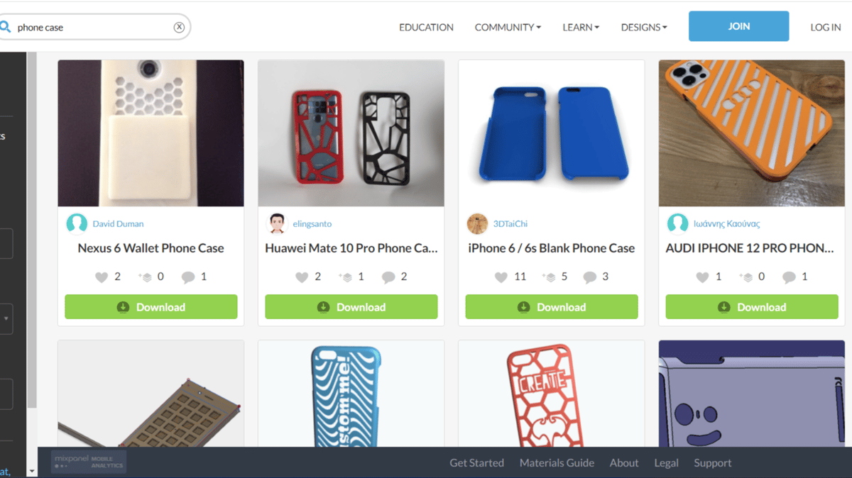 A great source for patterned phone cases