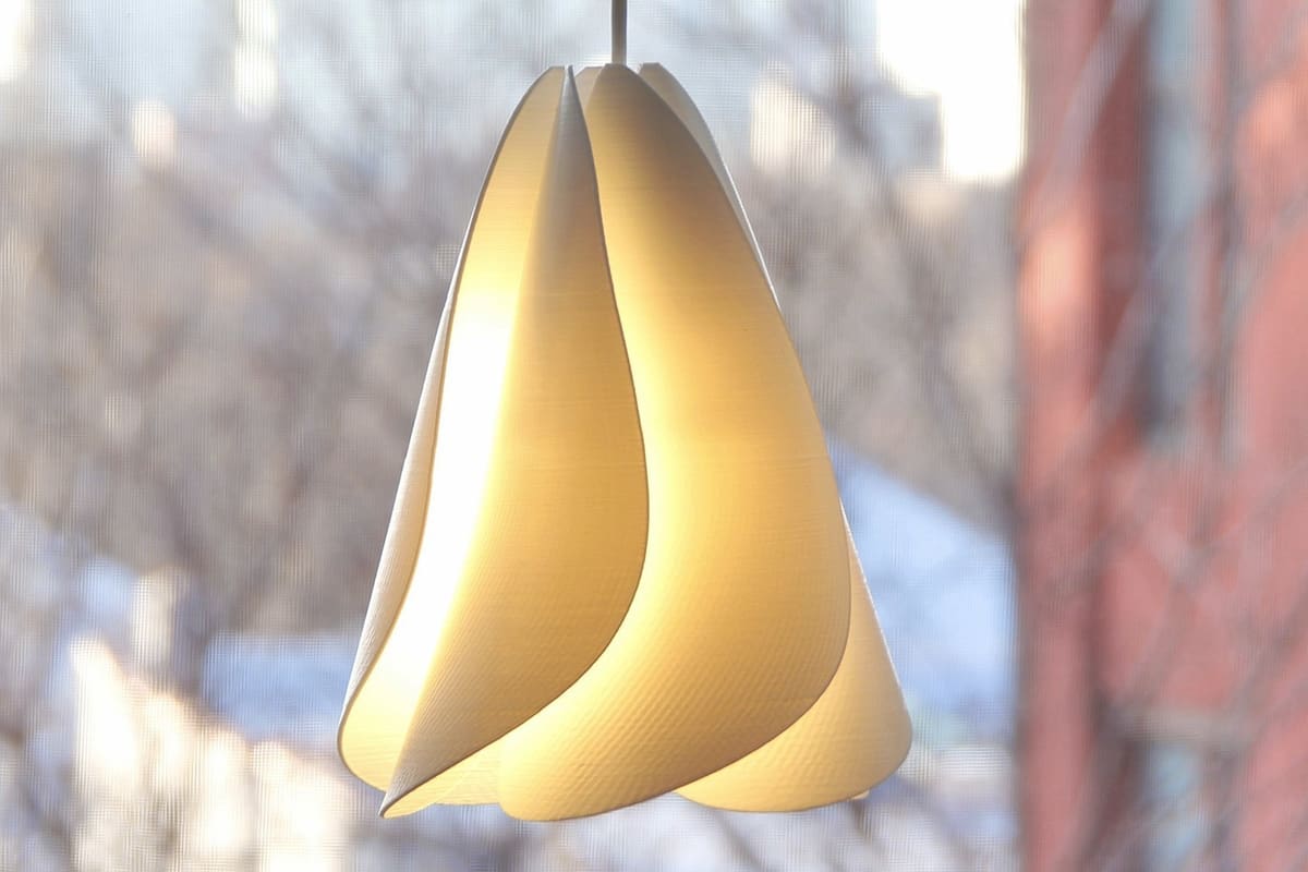 This lamp grew out of love