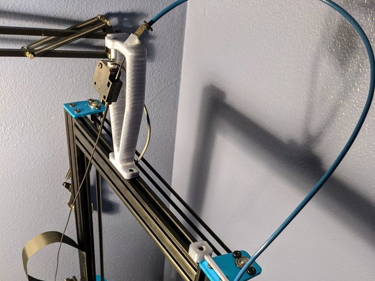 No more frustrations with the stock spool holder