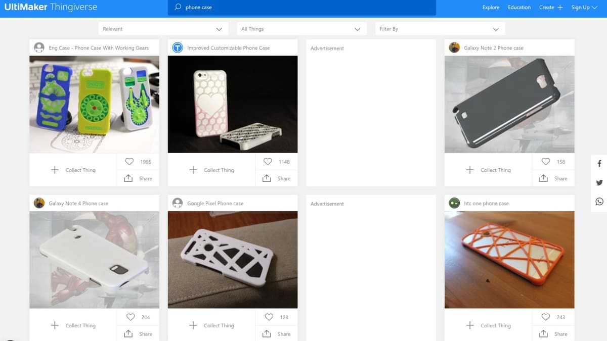 Image of: 1. Thingiverse
