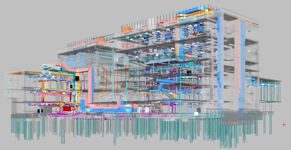 BIM models structures in richer detail than CAD
