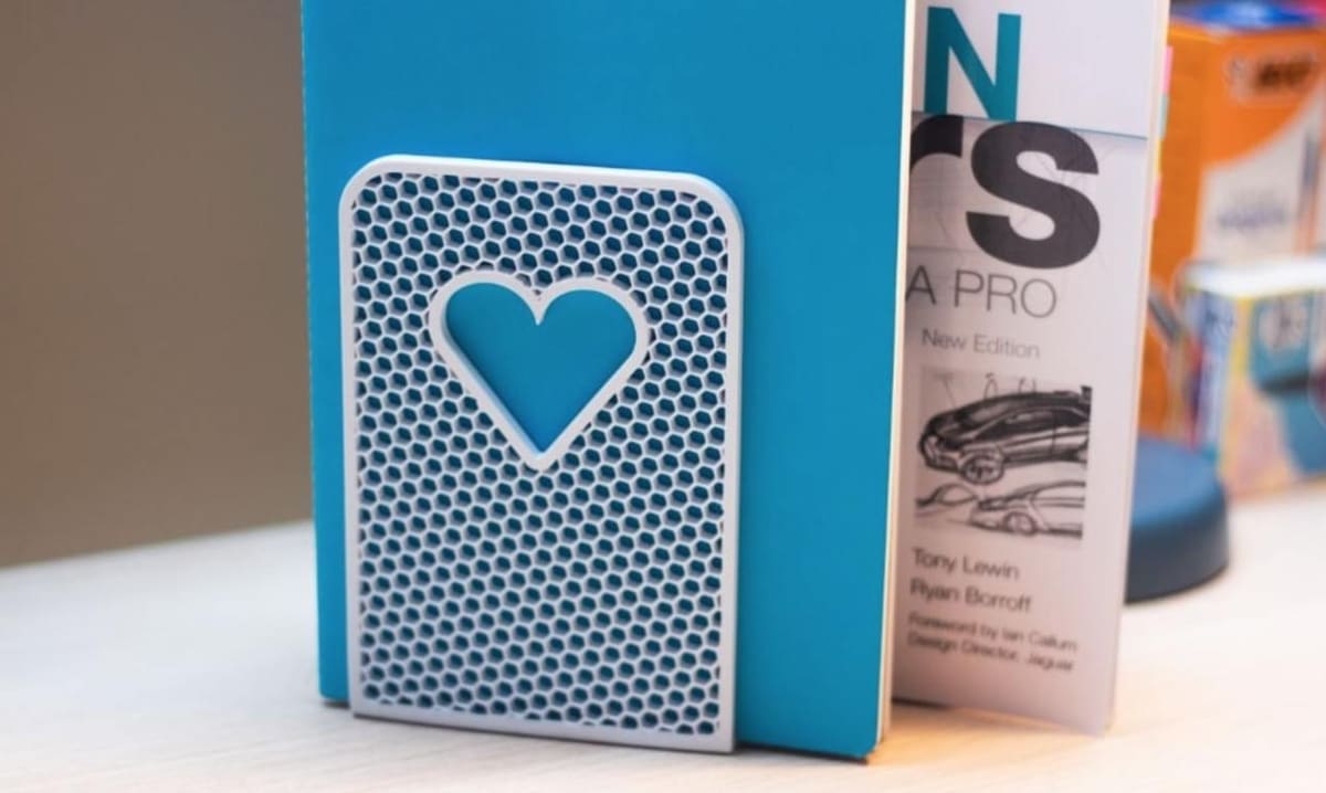 This simple heart design captured ours